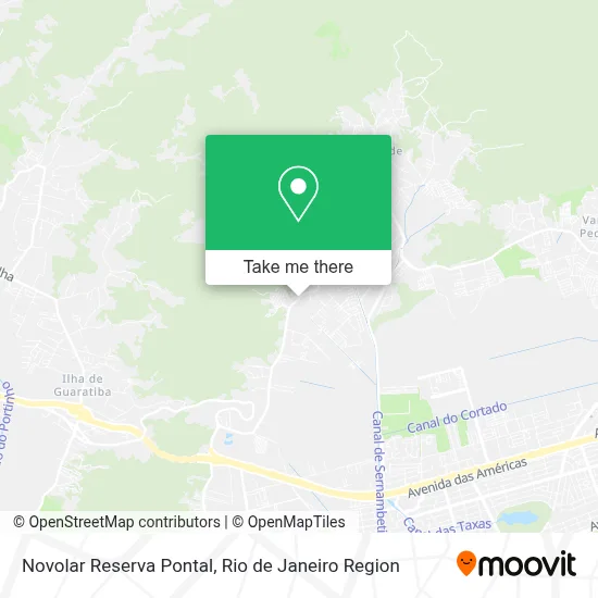 Novolar Reserva Pontal map