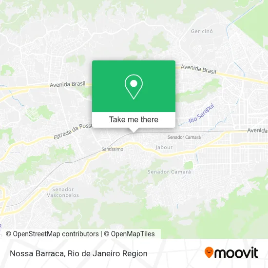 Nossa Barraca map