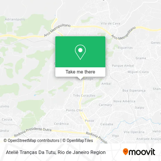 Ateliê Tranças Da Tutu map