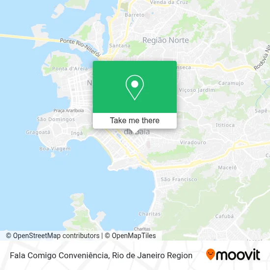 Fala Comigo Conveniência map