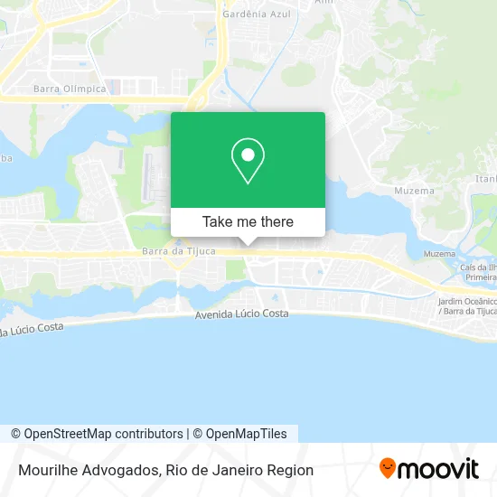 Mourilhe Advogados map