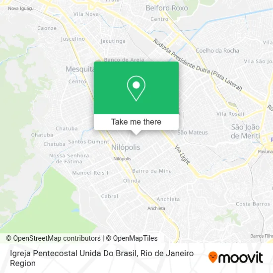 Igreja Pentecostal Unida Do Brasil map