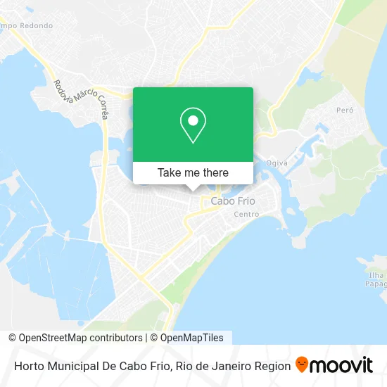 Horto Municipal De Cabo Frio map