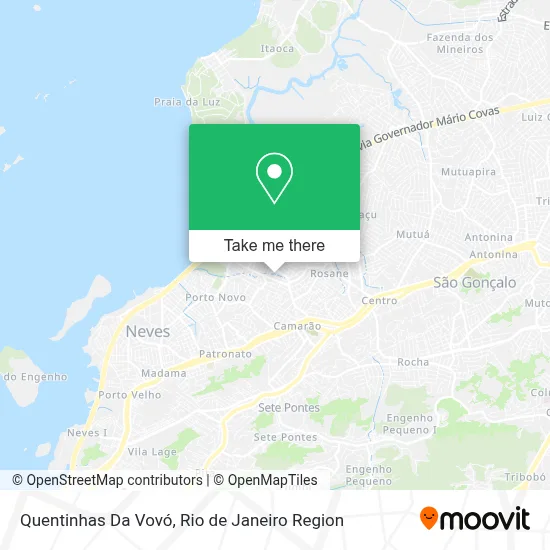 Quentinhas Da Vovó map