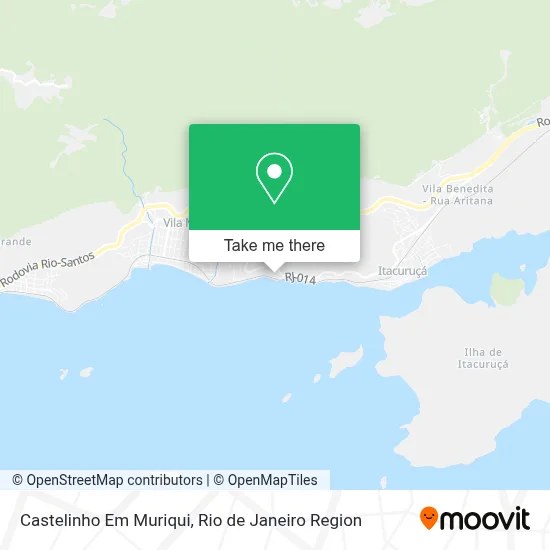 Castelinho Em Muriqui map