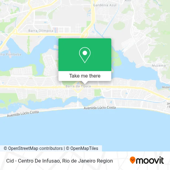 Cid - Centro De Infusao map