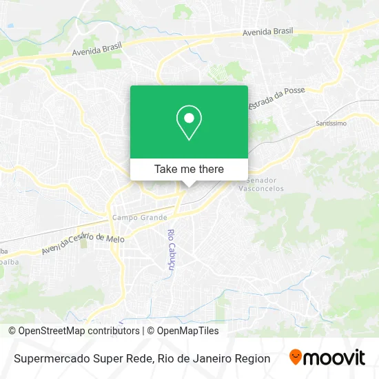 Supermercado Super Rede map