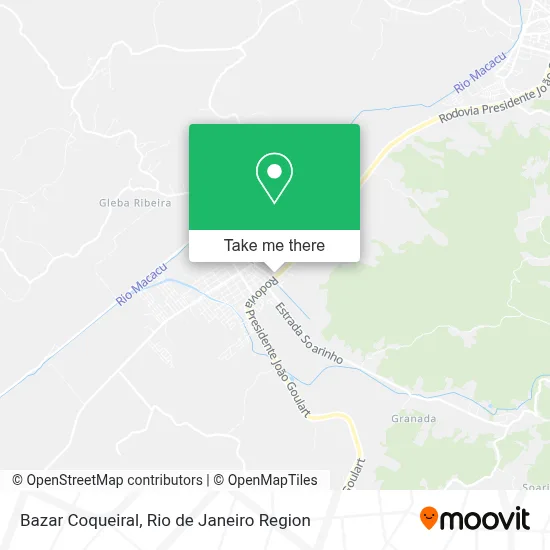 Bazar Coqueiral map