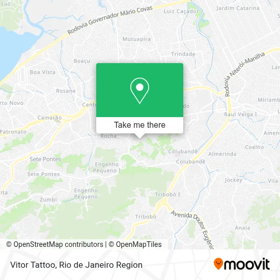 Vitor Tattoo map