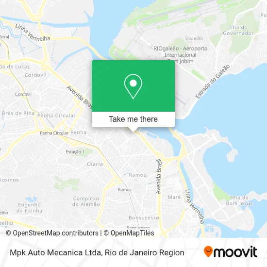 Mpk Auto Mecanica Ltda map