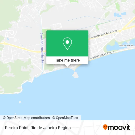 Pereira Point map