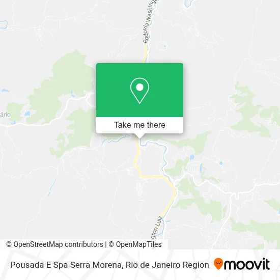 Pousada E Spa Serra Morena map
