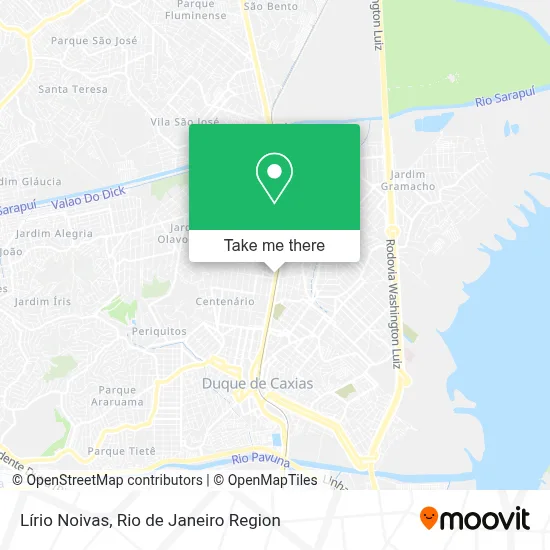 Lírio Noivas map