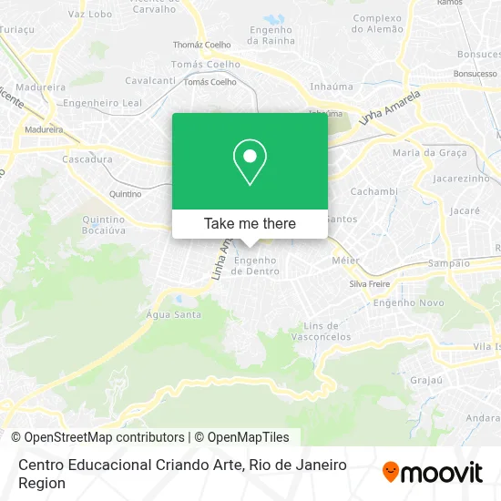 Centro Educacional Criando Arte map