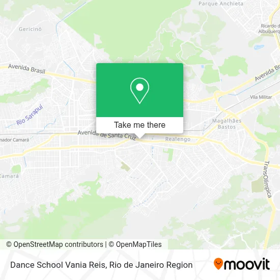 Dance School Vania Reis map