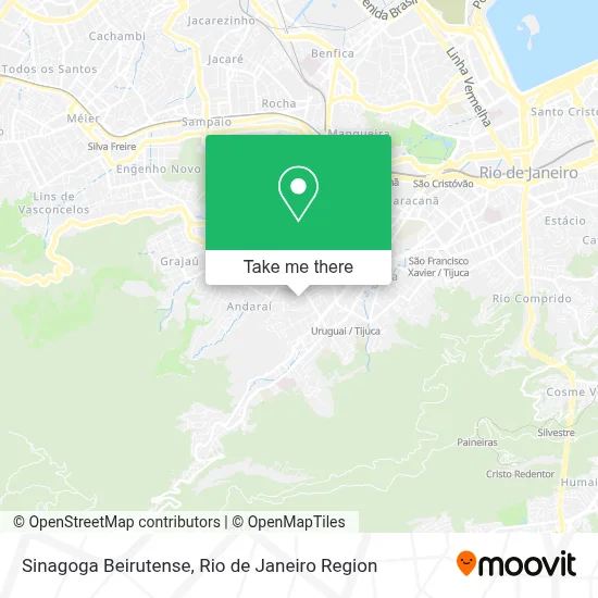 Sinagoga Beirutense map