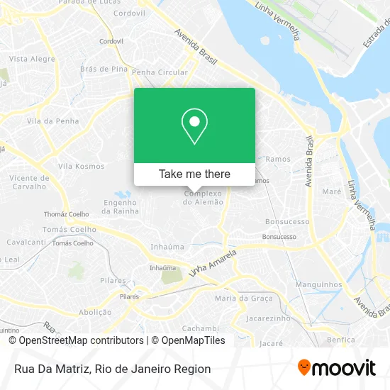 Rua Da Matriz map
