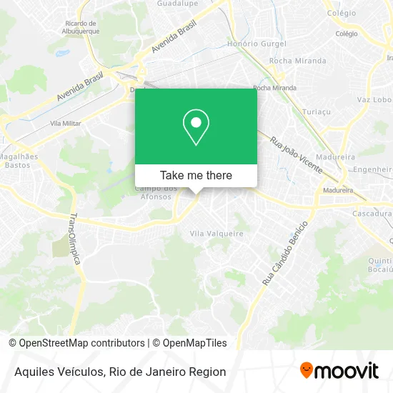 Aquiles Veículos map