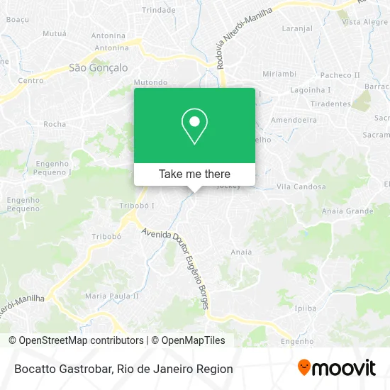 Bocatto Gastrobar map
