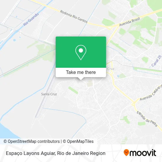 Espaço Layons Aguiar map