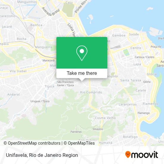 Unifavela map