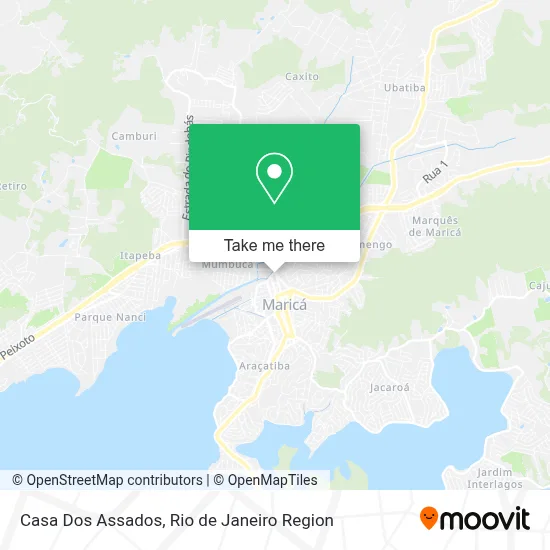 Casa Dos Assados map