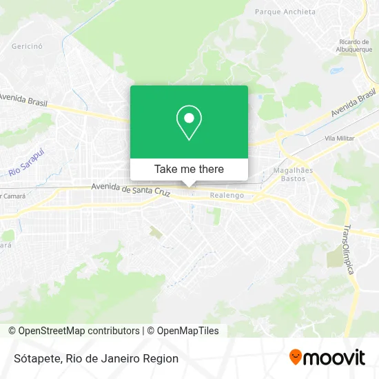 Sótapete map