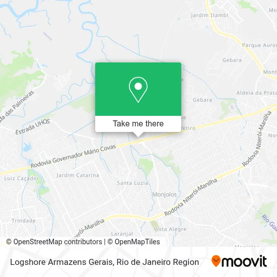 Logshore Armazens Gerais map