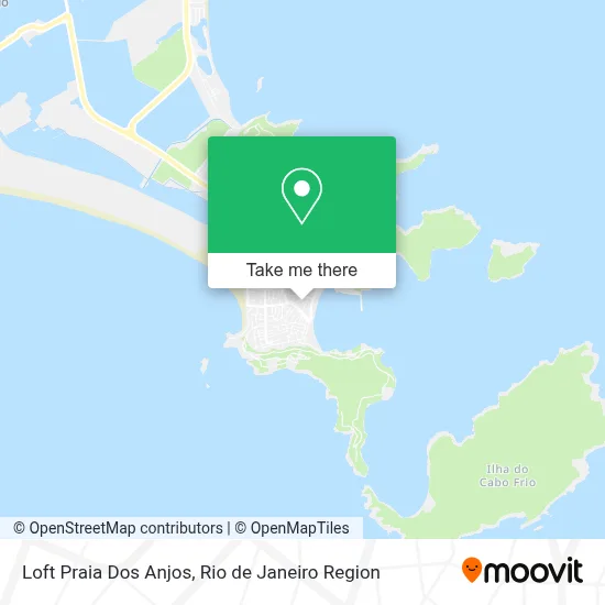 Loft Praia Dos Anjos map