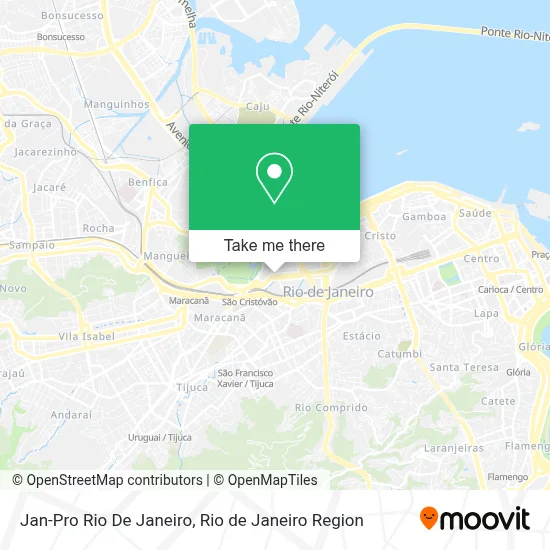 Jan-Pro Rio De Janeiro map