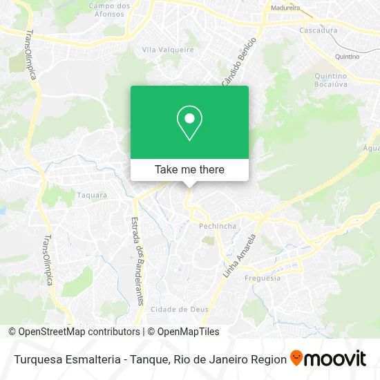 Turquesa Esmalteria - Tanque map
