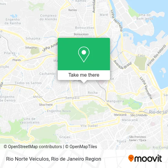 Rio Norte Veiculos map