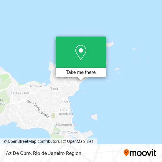 Az De Ouro map