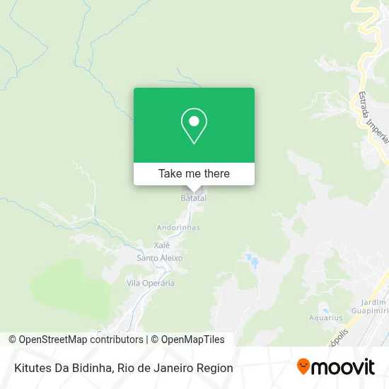 Kitutes Da Bidinha map