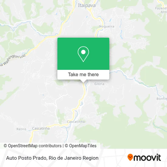 Auto Posto Prado map