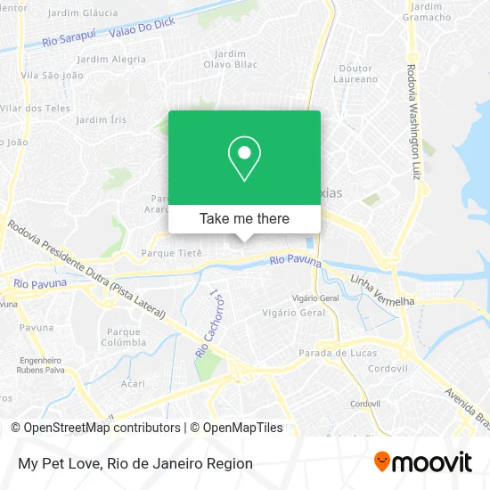 My Pet Love map