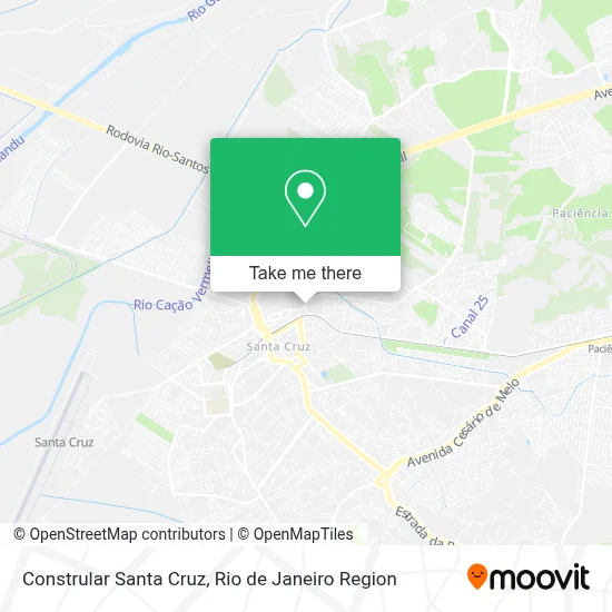 Constrular Santa Cruz map