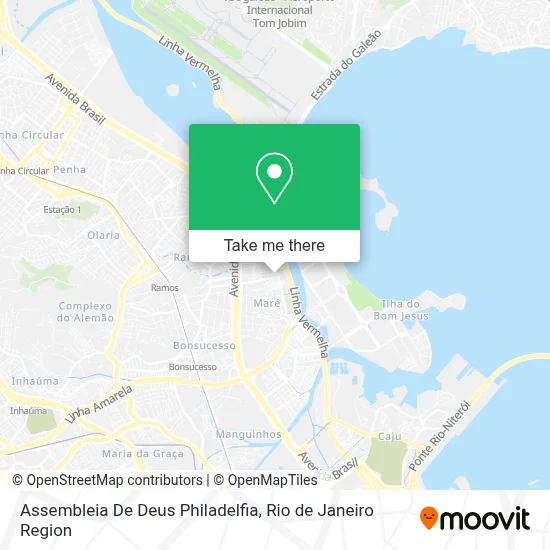 Assembleia De Deus Philadelfia map