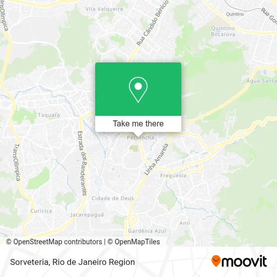 Sorveteria map
