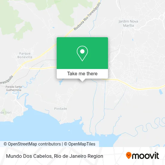 Mundo Dos Cabelos map