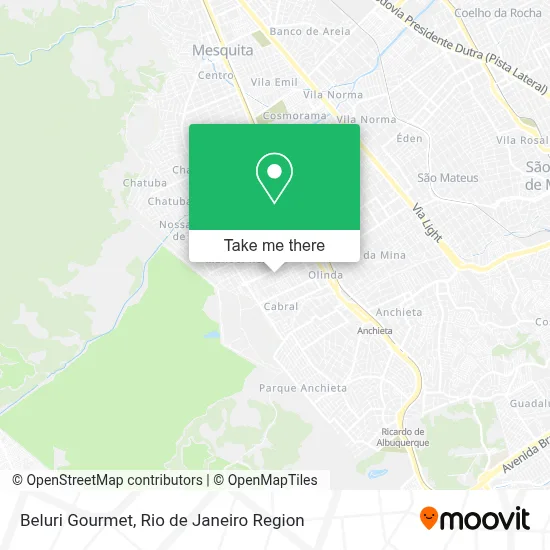 Beluri Gourmet map
