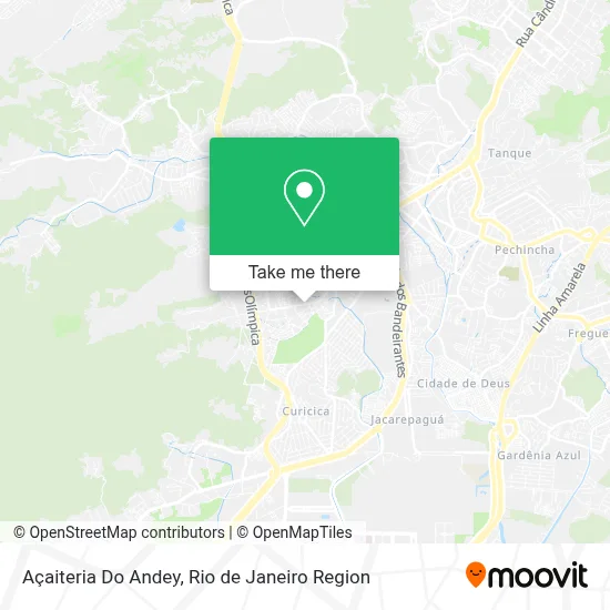 Açaiteria Do Andey map