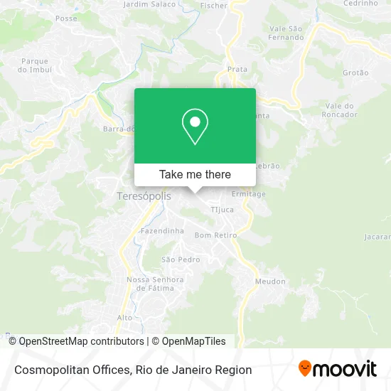 Cosmopolitan Offices map