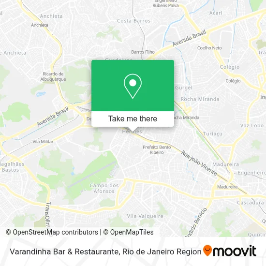 Varandinha Bar & Restaurante map