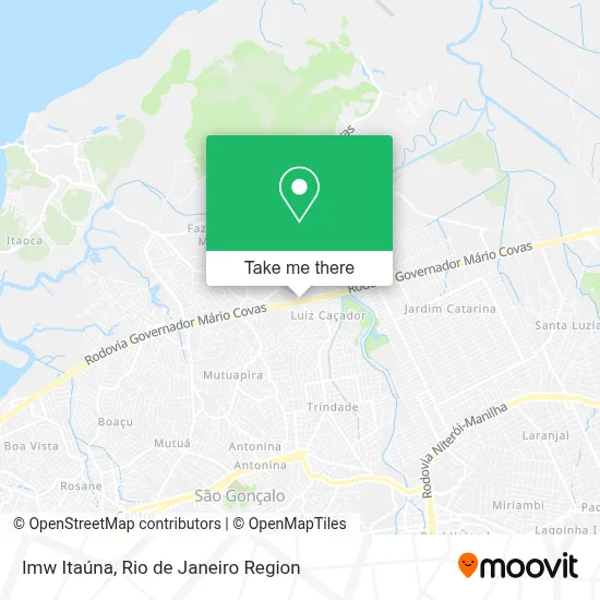 Imw Itaúna map