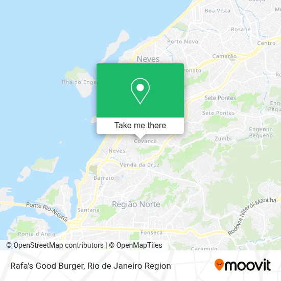 Rafa's Good Burger map