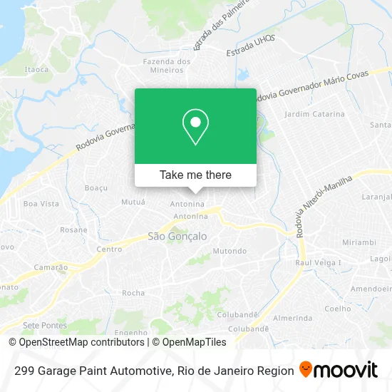 299 Garage Paint Automotive map