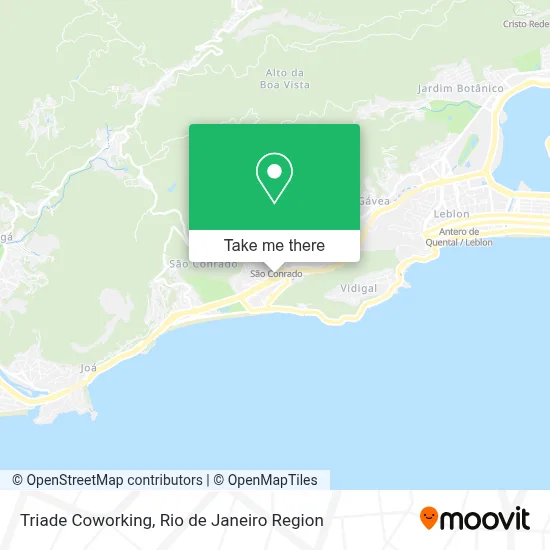 Triade Coworking map