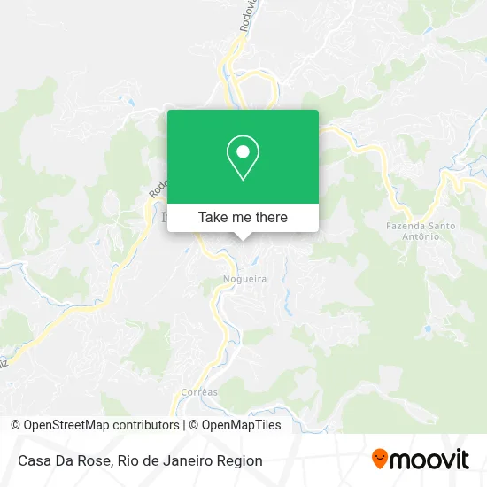 Casa Da Rose map