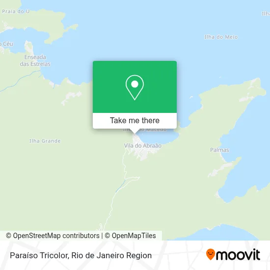 Paraíso Tricolor map